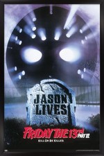 Trends Intl Friday The 13th Part VI Jason Lives Poster 22.375x34 Black Frame picture