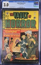 Vault of Horror #14 EC Zombie Craig 1950 Ingels Feldstein Harrison Wood CGC 3.0 picture
