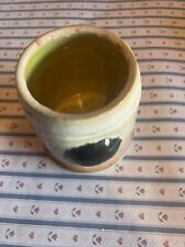 Vintage Wheel Thrown Pottery Glazed, Artist Signed Kate Made CO 4”Tall Nice.b13 picture