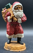 Santa Claus Carrying Toy Bag St Nick Christmas Xmas Morning 8