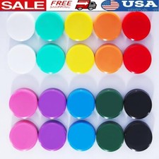Heavy Duty Refrigerator Magnets Strong Mini Round Magnets Crafts 20PCS New picture