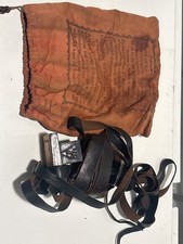 MINIATURE OLD TEFILLIN ANTIQUE JUDAICA EAST EUROPE 19CE JEWISH PRAYER picture