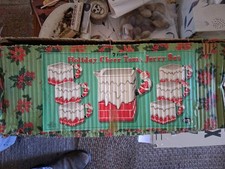 Vintage Napco 7 Piece Santa Cheer Tom & Jerry Set Santa Claus Handles With Box picture