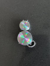 Vintage 1961 Jewelarama Holographic Cat Brooch Pin Mid Century Modern Retro X18 picture
