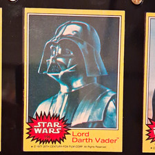 Topps 1977 Star Wars Base Set Lord Darth Vader Non-Sport Card #196 picture