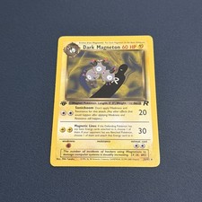 Pokemon TCG - Dark Magneton 28/82 1st Edition - Team Rocket Rare LP+ picture