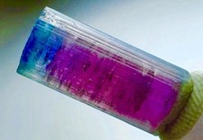 Spectacular Glassy Colorful Tourmaline Crystal Natural Raw Rough Rare Specimen picture
