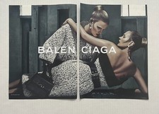 2015 Vtg Balenciaga Beauty Women's Fashion Handbag Magazine Ad -  picture