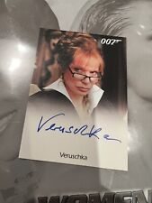 James Bond 50th Anniversary Autograph Card Veruschka/Grafin Von Wallenstein picture