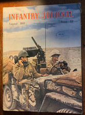 August 1943 WWII Infantry Journal Magazine picture