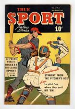 True Sport Picture Stories Vol. 4 #2 VG 4.0 1947 picture