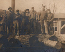 O&W Railroad New York, Ontario and Western Railway Crew RPPC Real Photo Postcard picture