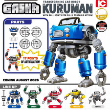 Toys Cabin KURUMAN 1/64 capsule kit vol.2 robot figure articulated mecha gasha picture