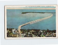 Postcard Million Dollar Causeway to Beach Clearwater Florida USA picture