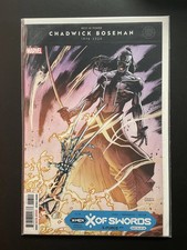 X-Force 13 Marvel 2020 X of Swords Part 4 Chadwick Boseman Tribute picture