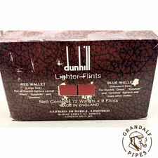 Vintage Dunhill Red Lighter Flints Full Counter Display Box England NOS AS IS picture