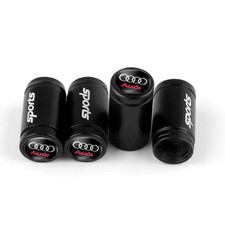 Tire Valve Stem Caps for Audi S3 A3 RS3 A4 A5 A6 A7 RS7 A8 Q3 Q5 Q7 R8 Metal ... picture