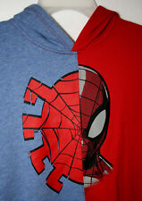 Marvel Amazing Spider-Man Split Logo Hoodie Pullover Sweat Jacket New NOS XL  picture