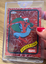 2025 Topps Chrome Marvel Spider-Man Employee Exclusive #083/199 Sealed picture