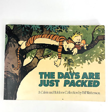 CALVIN & HOBBES The Days Are Just Packed by Bill Waterson Paper Back Book 1993 picture