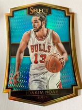 2015-16 Panini Select Blue Prizm #115 Premier Level Die-Cut Joakim Noah /199 picture