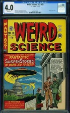 1950 E.C. COMICS WEIRD SCIENCE #13 WALLY WOOD JACK KAMEN  CGC 4.0 picture