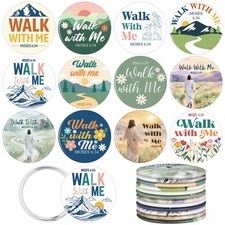 Xuhal 24 Pcs LDS Mormon Gifts Bulk 2026 Walk with 7 cm/2.75 inches, Colorful picture