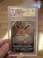 Pokemon Eevee GX Full Art Promo SM233 ITA GRADE 8 2019 Special Collection picture