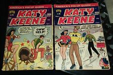 KATY KEENE 14 16 Pin Up Golden Age Comics PAPER DOLLS archie bill woggon art gga picture