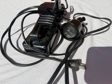 Vintage Singer Round light, foot controller, and motor--tested--needs lightbulb picture