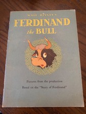 Walt Disney's Ferdinand The Bull 1938 Whitman Publishing Soft Cover picture