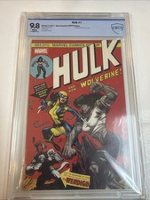 Hulk (2017) # 1 (CBCS 9.8) Color Hulk 181 Homage Deadpool Popcorn picture