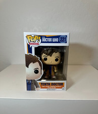Funko Pop Doctor Who Tenth Doctor #221 David Tennant Vaulted Vinyl Figure picture