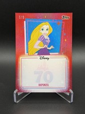 Topps Disneyland 70th Rapunzel Auto Opportunity Red /5 picture