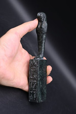 Horus Statue Goddess of Sky Rare Ancient Egyptian Antiquities Egyptian BC picture