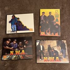 1991 Rap Pack NWA Eazy E Ice Cube Dr. Dre (4) Cards - RARE picture