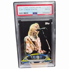 2011 Topps American Pie Kurt Cobain Suicide picture
