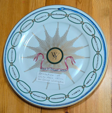 White House Collection George Washington 1789-1797 Porcelain Dinner Plate picture
