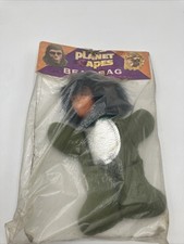 PLANET OF THE APES GALEN BEAN BAG PLUSH w/PLASTIC HEAD Commonwealth Toy picture