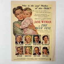 Jane Wyman The Blue Veil Advertisement Page picture