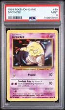 1999 Base Set Game #49 Drowzee Mint PSA 9 Pokemon picture