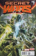 SECRET WARS #6 2015 ALEX ROSS COVER 1st PRINT MARVEL COMICS picture
