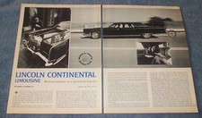 1976 Lincoln Continental Limousine Vintage Road Test Info Article picture