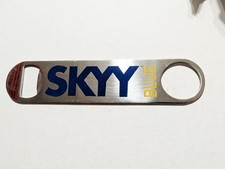 Sky Blue Metal Vodka Beer Bottle Opener - New picture