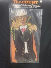 1970's Jointed The Count Vampire Dracula Cardboard 55 inch picture
