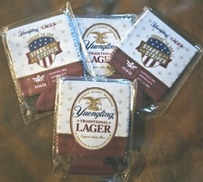 Set Of 4 Yuengling Lager Beer Can Koozie Stars & Stripes Team RWB New Sealed picture