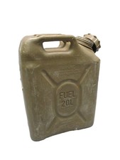 Coyote Brown Military Fuel Can 5 Gallon 20L Storage Container With Cap picture