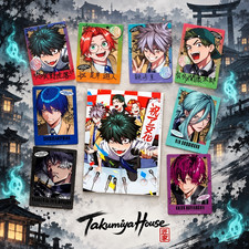 Phantom Busters ~ Photo Clear Card 8-piece Set & Postcard picture