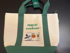 Starbucks x Peanuts Snoopy Mini Tote 2026 NEW in hand US Seller 🔥 picture