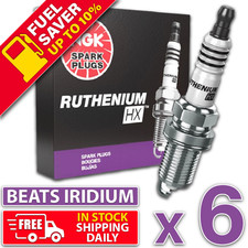 6 x NGK Ruthenium for Nissan 370Z NISMO Skyline Crossover 3.7 L V6 Beats Iridium picture